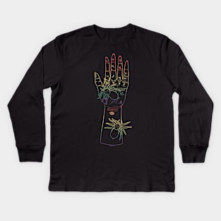 Web of the future Kids Long Sleeve T-Shirt